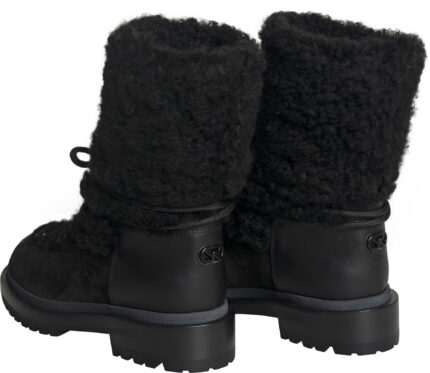 Expedition Bootie – Luxuriöse Winterboots aus Shearling mit markanter Profilsohle und Schnürdetails – Bild 3