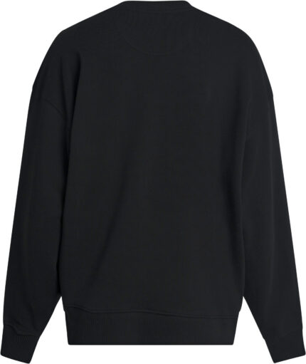 Organic Cotton Sweatshirt with Embellished Neckline<br/> - Image 4