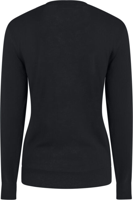 Pullover mit floralem Frontprint – Bild 5