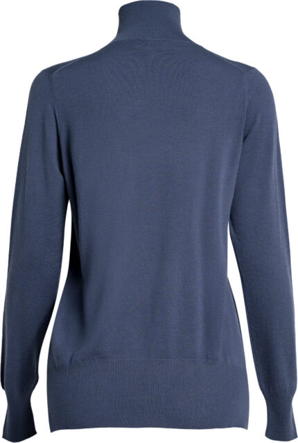 Fine-Knit Turtleneck Sweater<br/> - Image 3