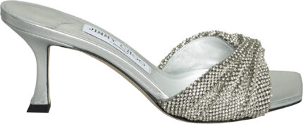 Skye Crystal-Embellished Mules with 70mm Heel