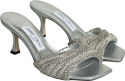 Skye Crystal-Embellished Mules with 70mm Heel - Image 2